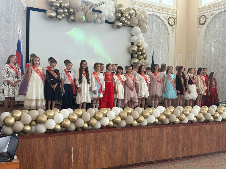 Выпускные в начальной школе.